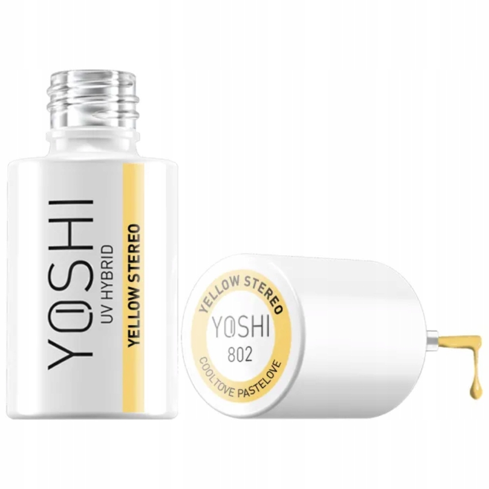 Yoshi Cooltove Pastelove Lakier Hybrydowy Do Paznokci Yellow Stereo 802 6ml