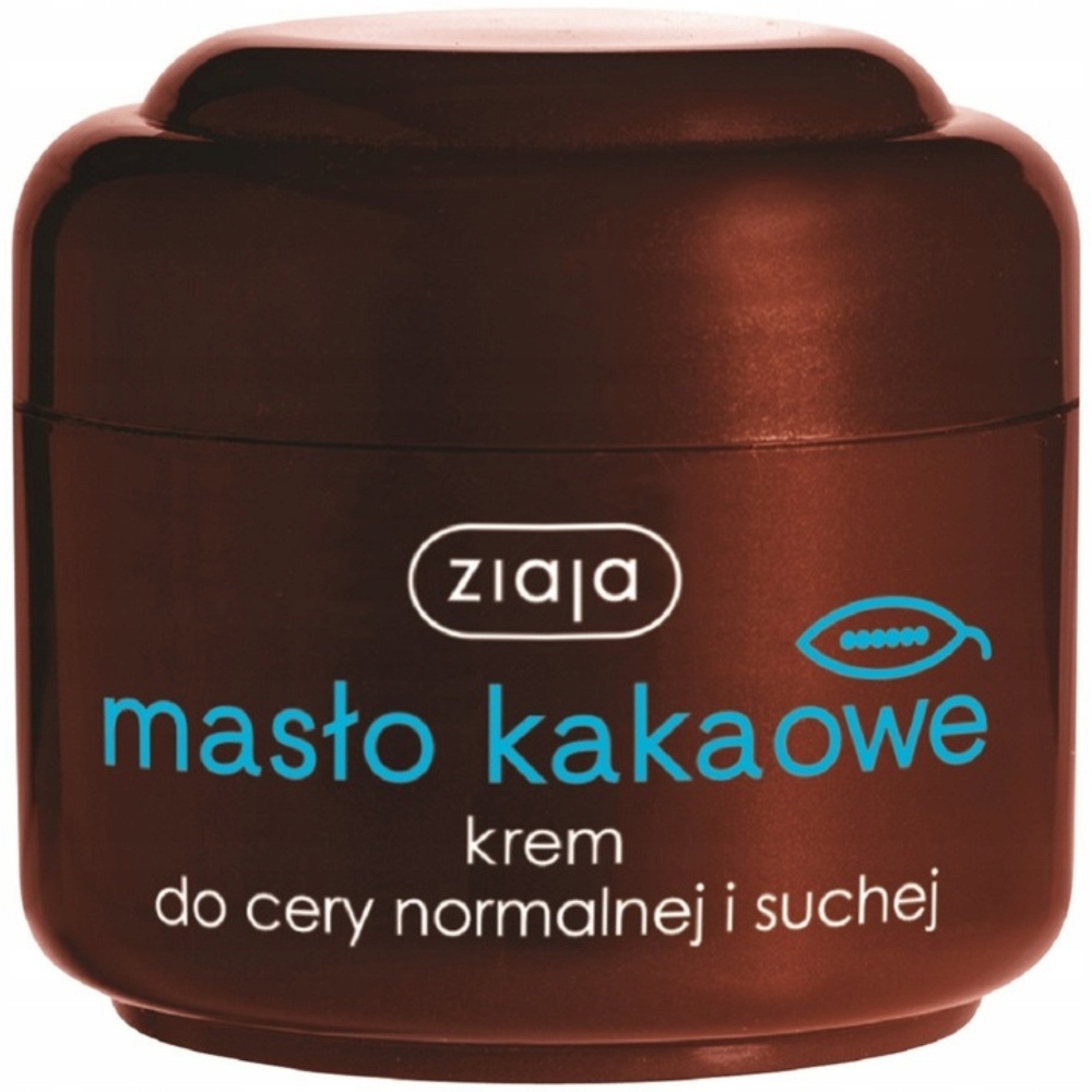 Ziaja Masło Kakaowe Tłusty Krem Do Twarzy Ochronny Cera Normalna Sucha 50ml