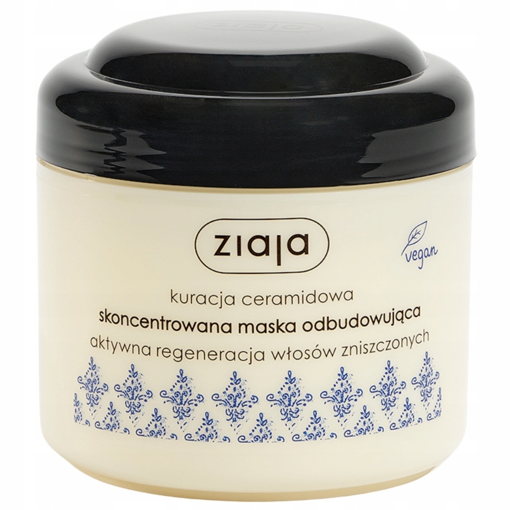 Ziaja Ceramidowa Odbudowująca Maska Do Włosów Zniszczonych D-Pantenol 200ml
