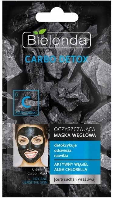 Bielenda CARBO DETOX Oczyszczająca Maska Węglowa