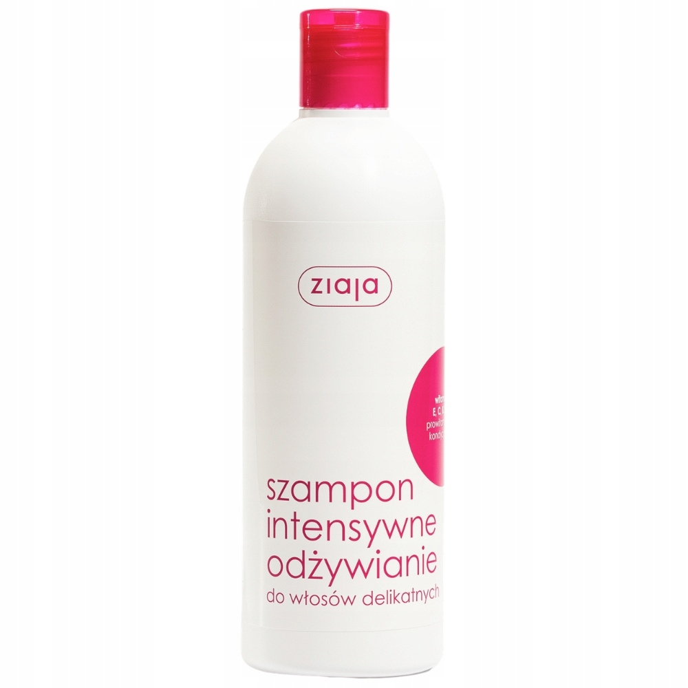 Ziaja Intensywne Odżywianie Witaminowy Szampon Do Włosów Delikatnych 400ml