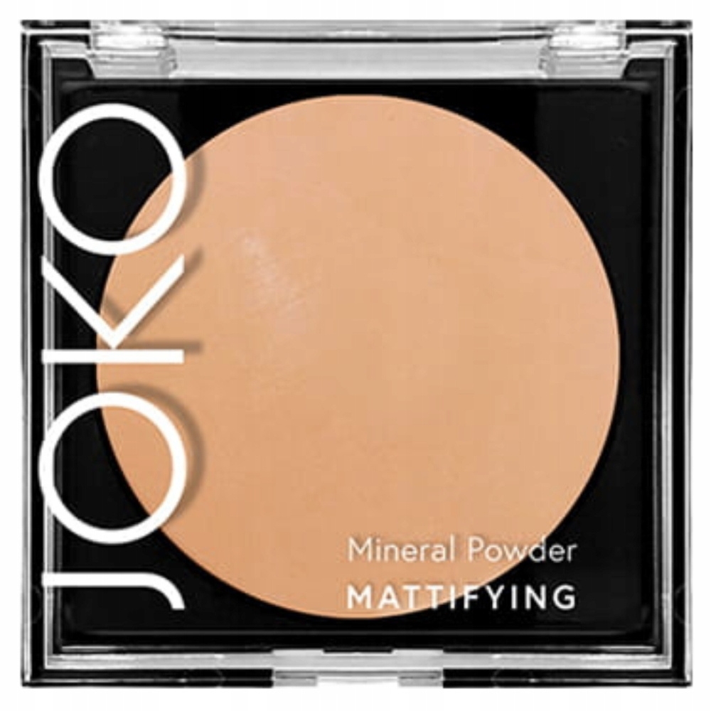 Joko Mineral Powder Mattifying Spiekany Puder Do Twarzy 03 Dark Beige 8g