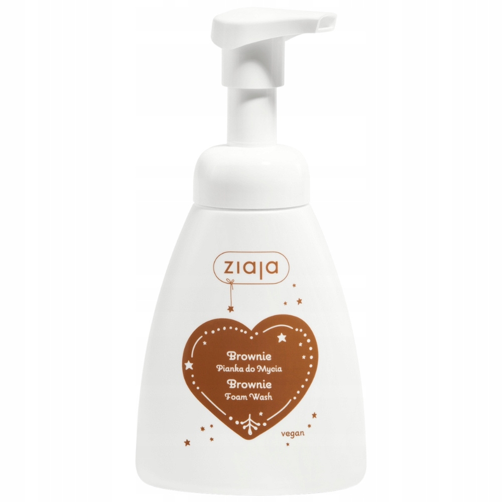 Ziaja Brownie Świąteczna Pianka Do Mycia Ciała Kąpieli Pod Prysznic 250ml
