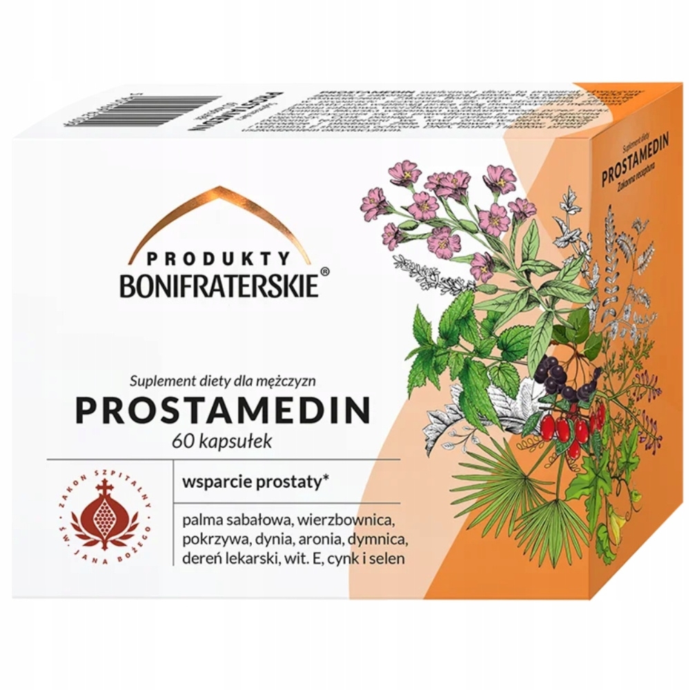 Bonifraterskie Prostamedin Suplement Diety Dla Mężczyzn Prostata 60 kaps