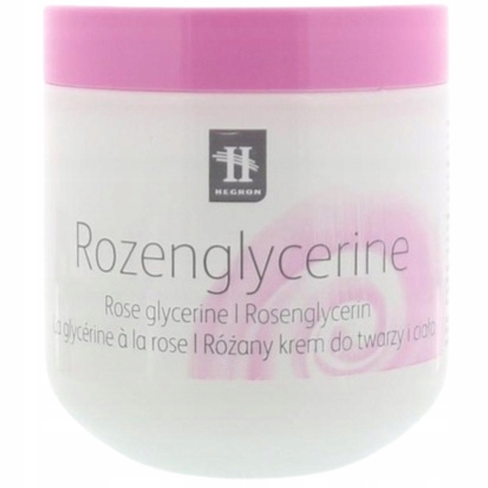 Hegron Rozenglycerine Różany Glicerynowy Krem Do Twarzy i Ciała 350ml