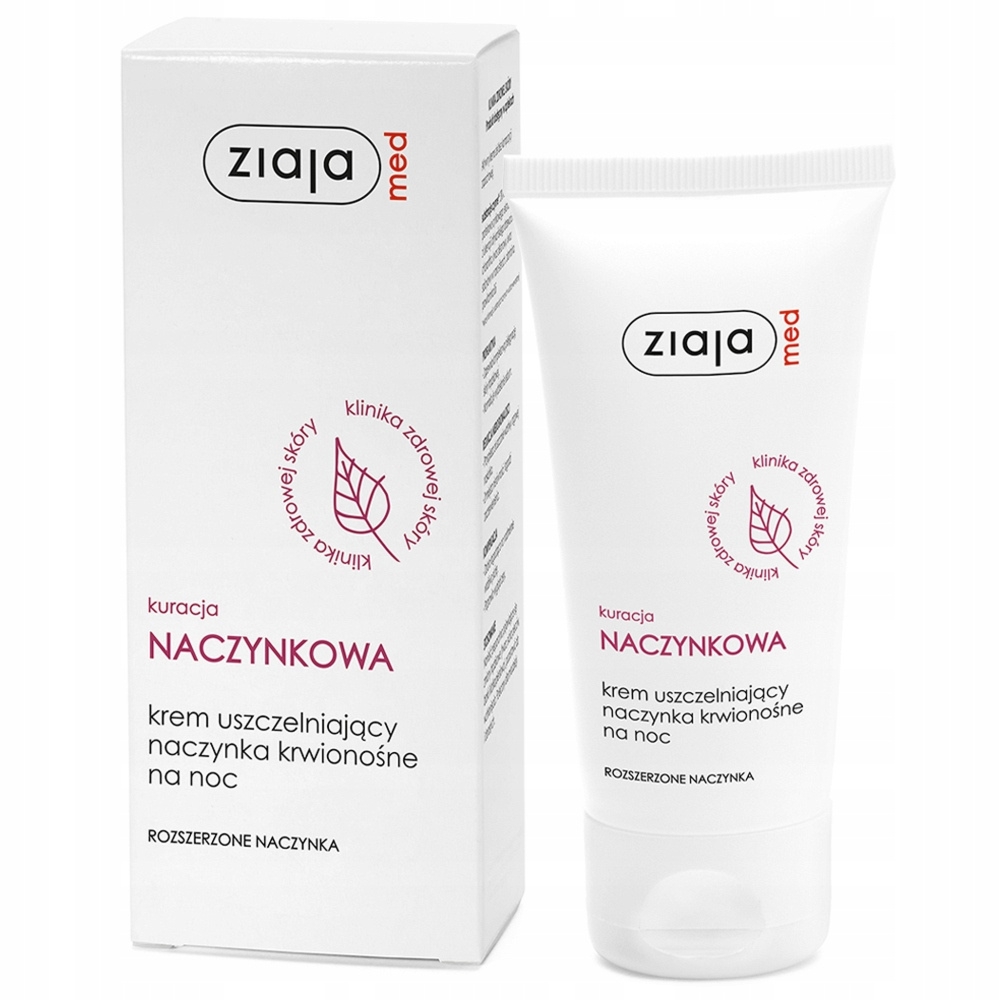 Ziaja Med Krem Do Twarzy Uszczelniający Naczynka Krwionośne Na Noc 50 ml