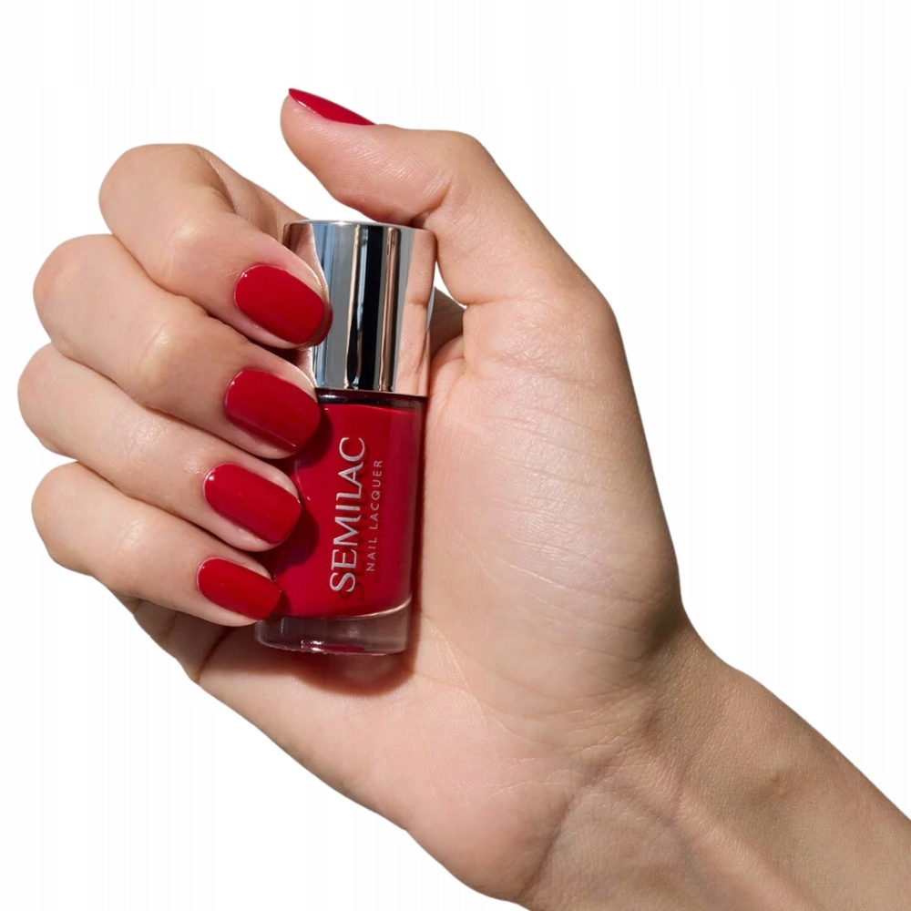 Semilac Nail Lacquer Klasyczny Lakier Do Paznokci 110 Classic Red 9ml