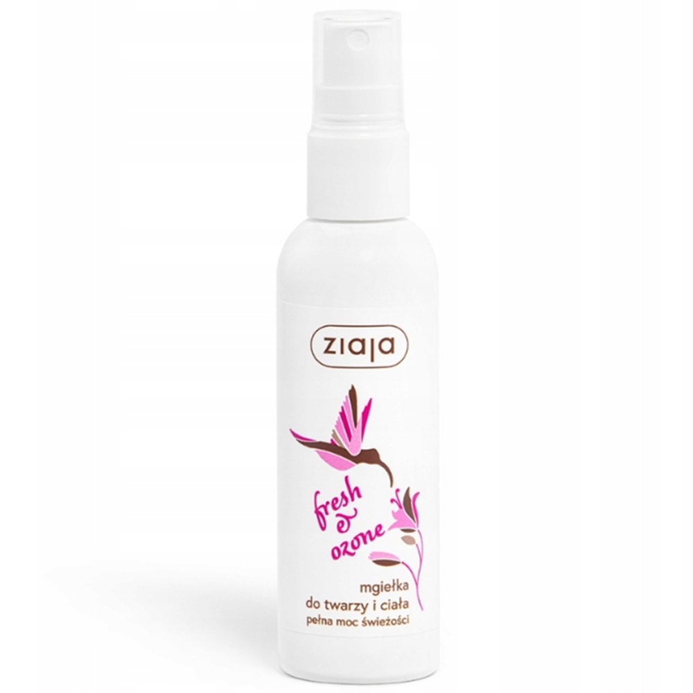 Ziaja Mgiełka Do Ciała Twarzy Fresh Ozone Sensualny Zapach Czystości 90 ml