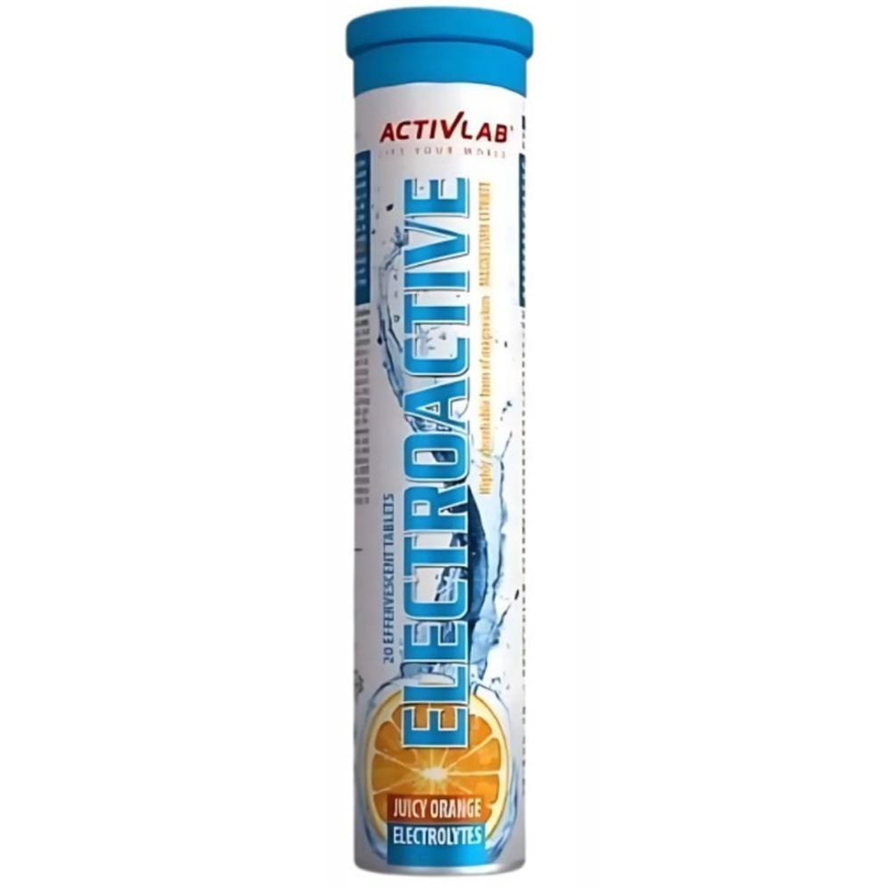 Activlab Electroactive Elektrolity Potas Magnez Nawodnienie Glukoza 20 tab