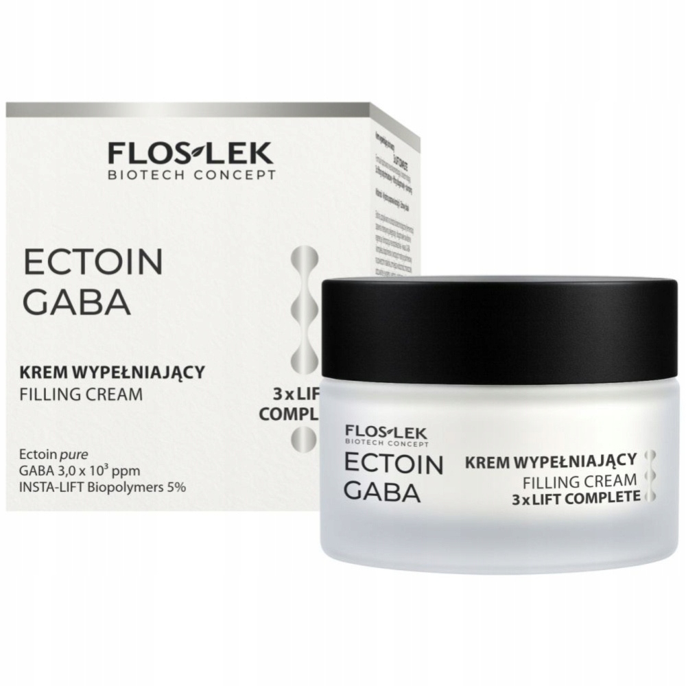 Floslek Biotech Ectoin Gaba 3x Lift Complete Wypełniający Krem Do Twarzy