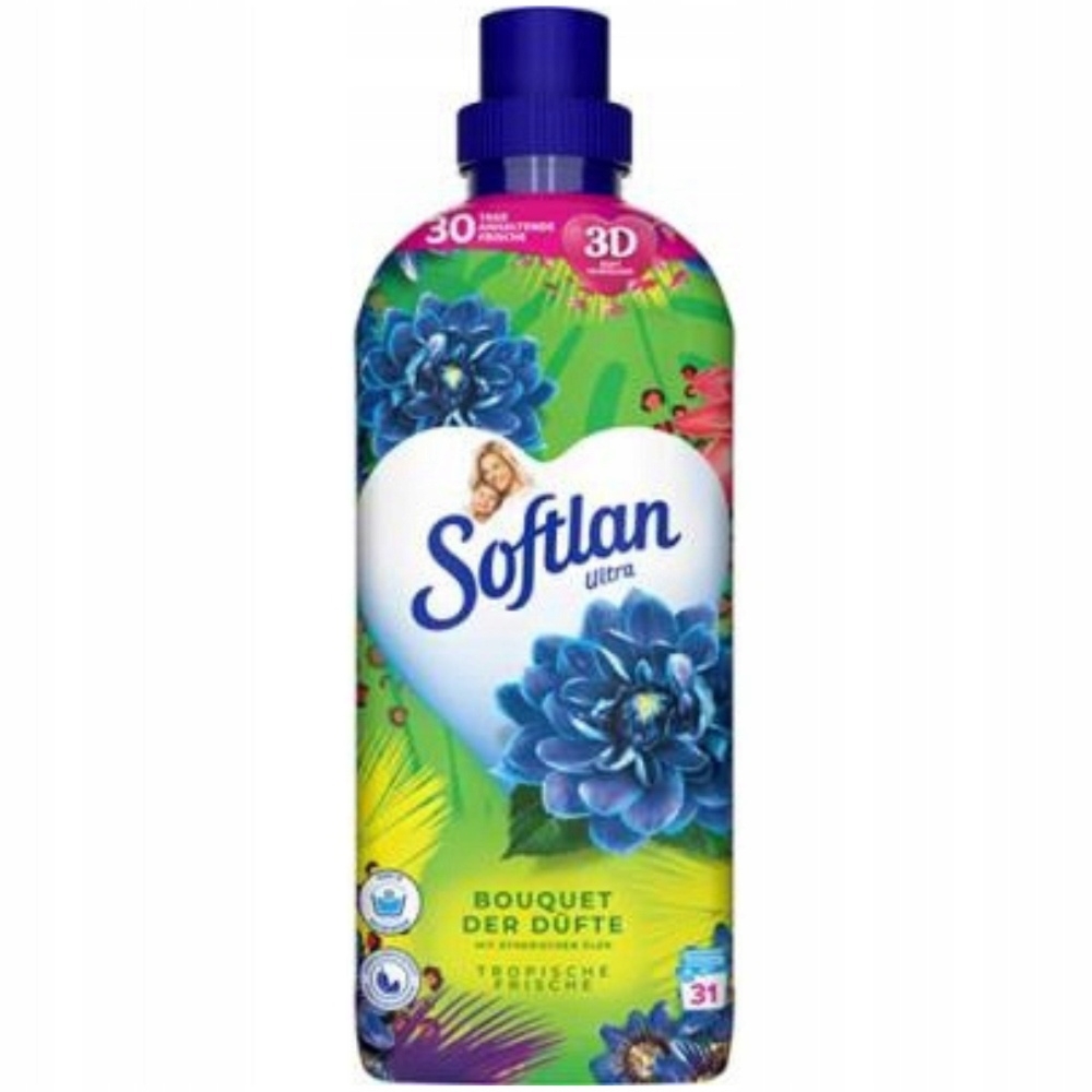 Softlan Ultra Tropic Skoncentrowany Płyn Do Płukania Tkanin Prania 650ml