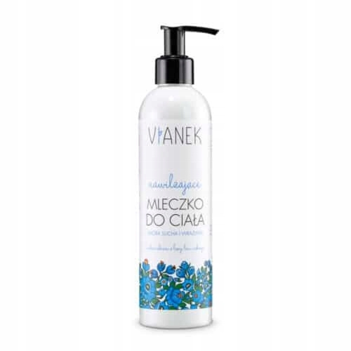 Vianek Nawilżające Mleczko do Ciała Lipa Len 300ml