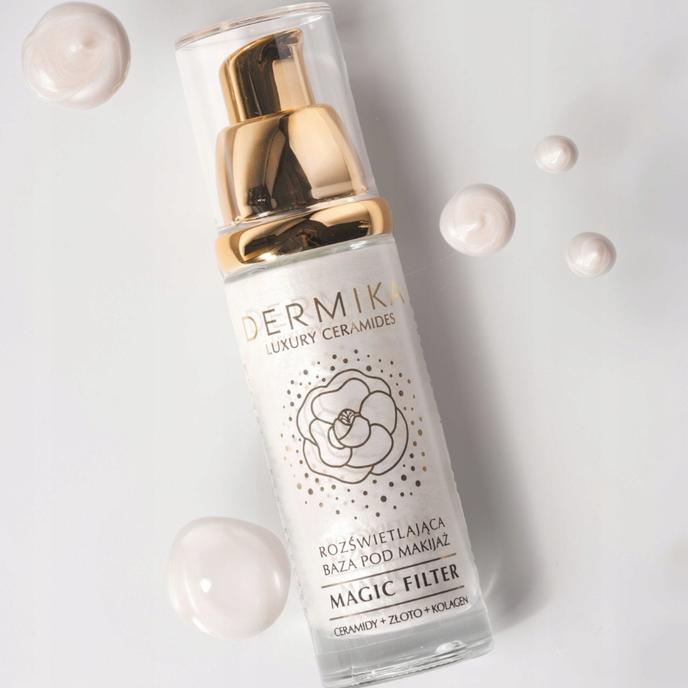 Dermika Luxury Ceramides Magic Filter Rozświetlająca Baza Pod Makijaż 30ml