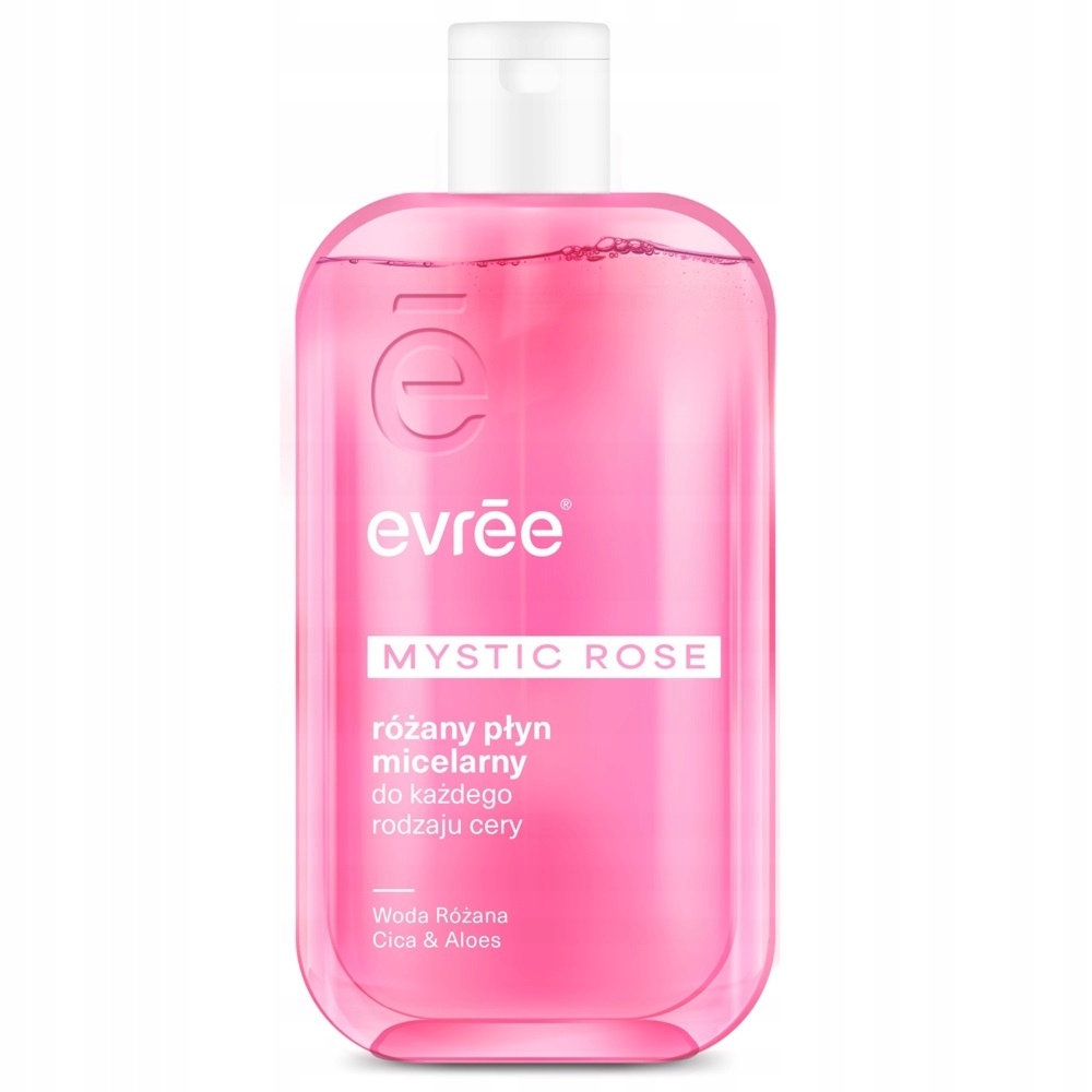 Evree Mystic Rose Woda Różana Płyn Micelarny Demakijaż Wodoodporny 330ml