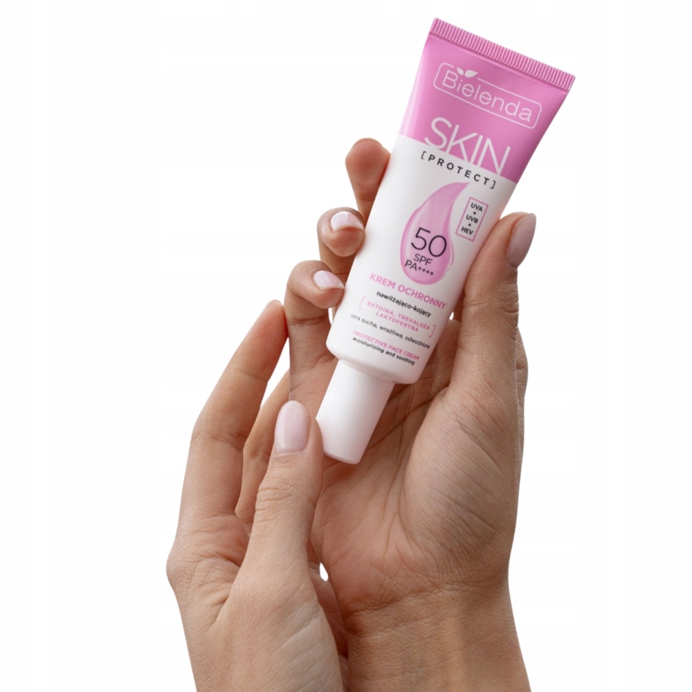 Bielenda Skin Protect Krem Do Twarzy z SPF50 Nawilżająco Kojący 40ml