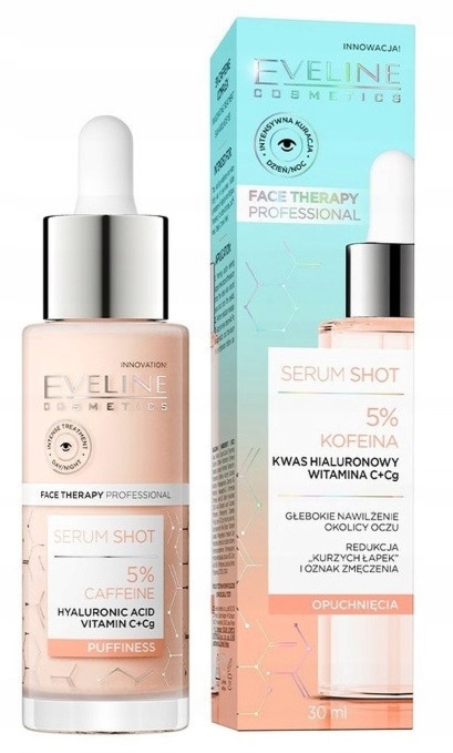 Eveline Kuracja Serum do Twarzy Shot 5% z Kofeiną
