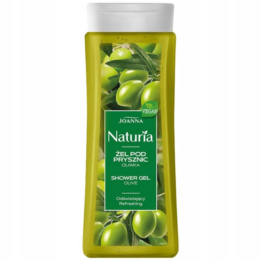 Joanna Naturia Odświeżający Żel Pod Prysznic z Ekstraktem Oliwkowym 300ml
