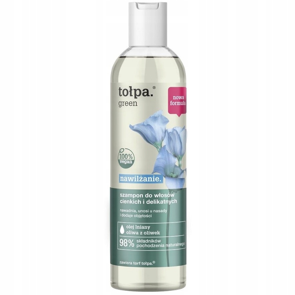 Tołpa Green Nawilżający Szampon Do Włosów Cienkich i Delikatnych 300ml
