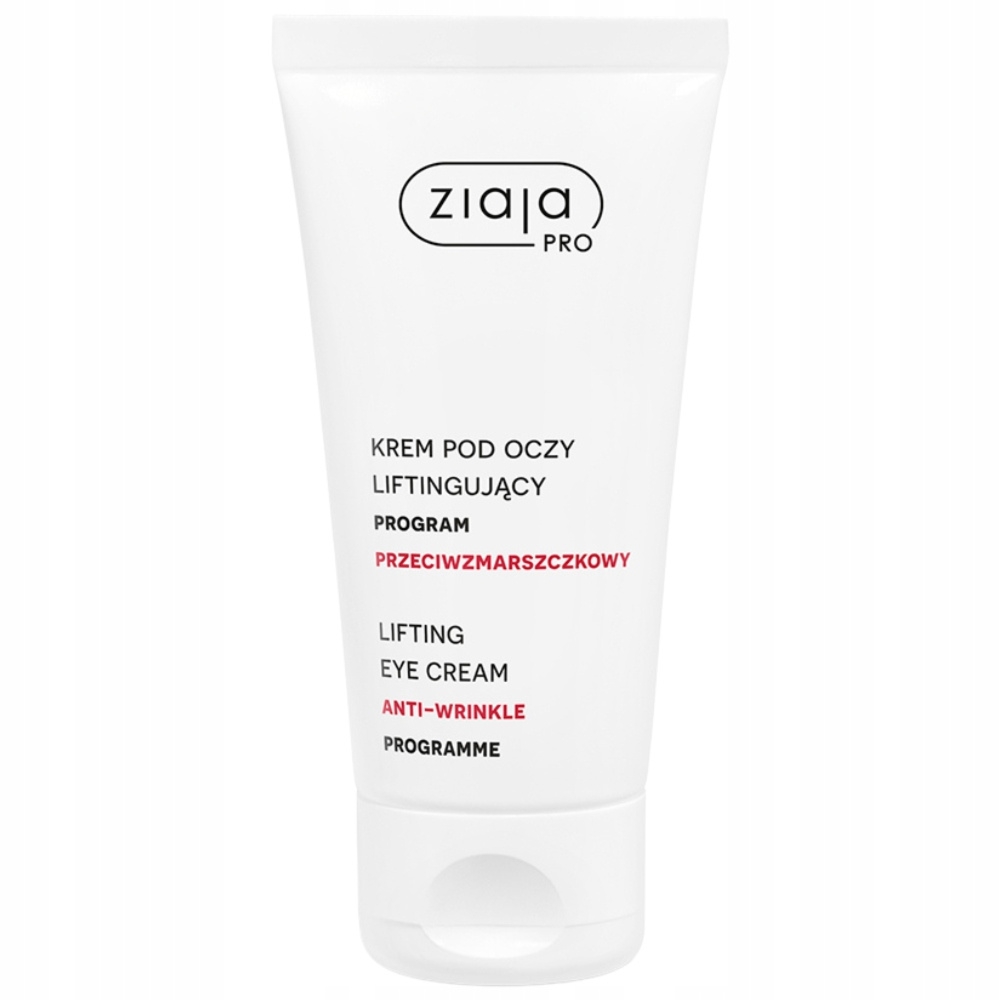 Ziaja PRO Przeciwzmarszczkowy Krem Pod Oczy Liftingująco Rozjaśniający 50ml