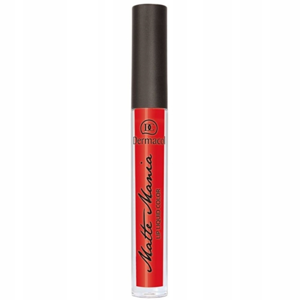 Dermacol Matte Mania Lipstick Trwała Matowa Pomadka Do Ust w Płynie 52