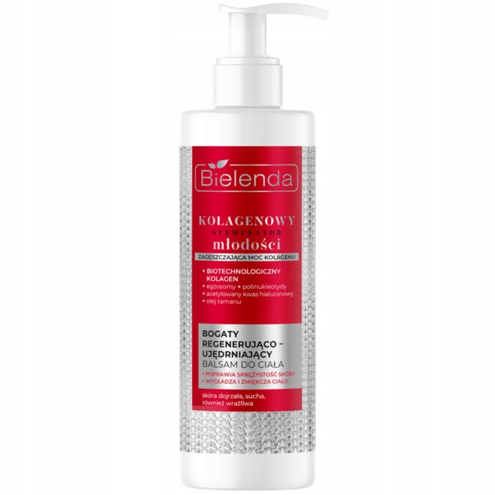 Bielenda Kolagenowy Stymulator Młodości Regenerujący Balsam Do Ciała 350ml