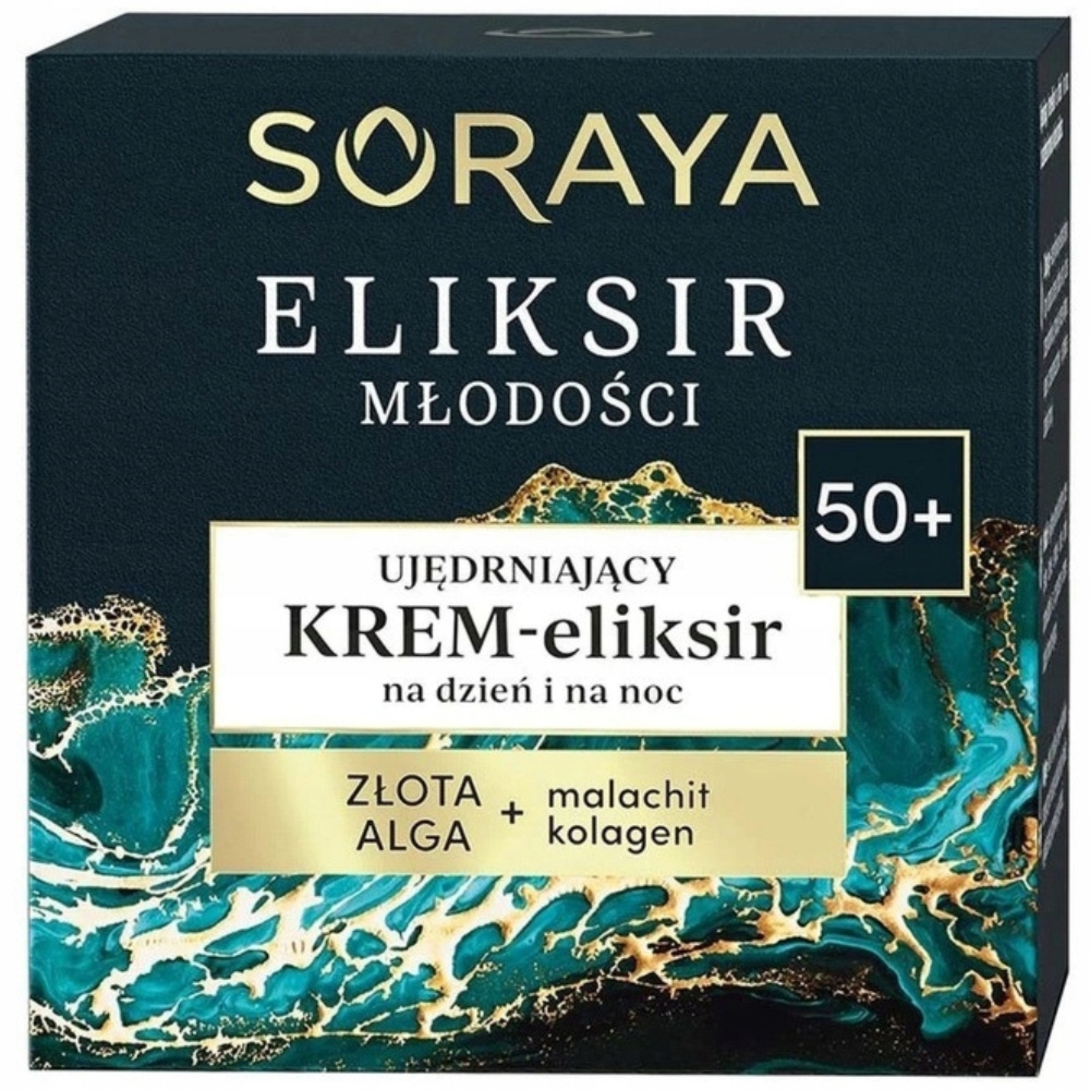 Soraya Eliksir Młodości Ujędrniający Krem Do Twarzy z Kolagenem 50+ 50ml