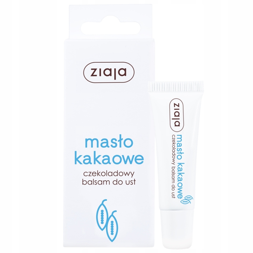 Ziaja Masło Kakaowe Nawilżający Balsam Do Ust Czekoladowy z Witaminą E 10ml