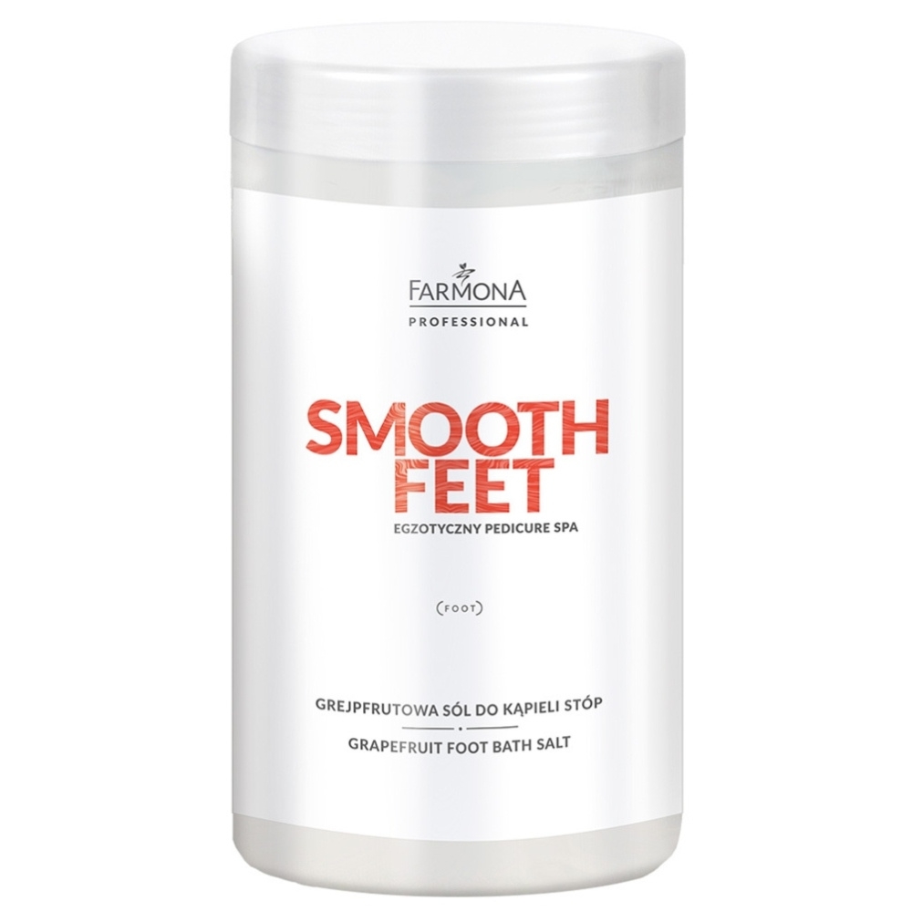 Farmona Professional Smooth Feet Zmiękczająca Sól Do Stóp Grejpfruit 1250g