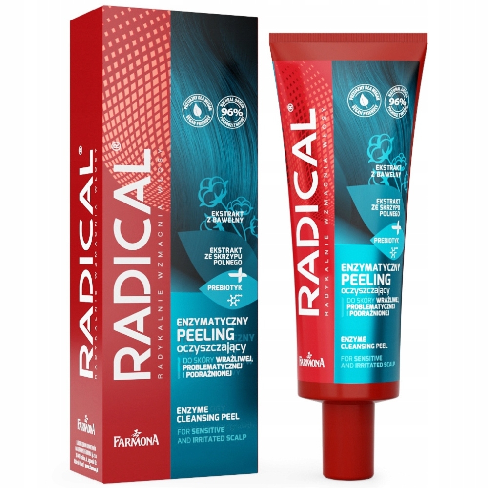Radical Oczyszczający Peeling Enzymatyczny Do Skóry Głowy Podrażnionej 75ml