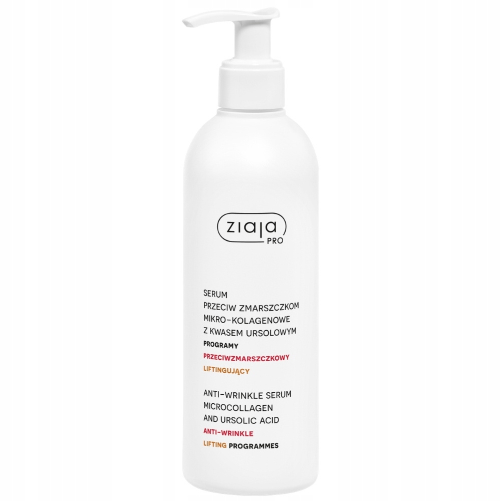 Ziaja PRO Przeciwzmarszczkowe Serum Do Twarzy z Mikro-kolagenem 270ml