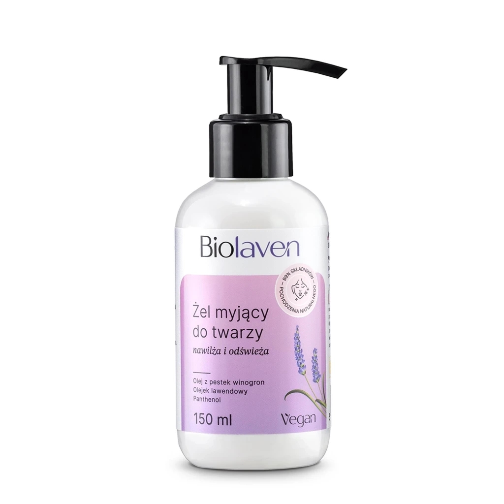 Biolaven Żel Myjący do Twarzy Lawendowy 150 ml