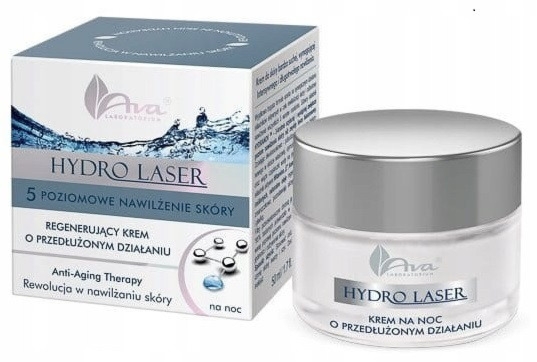 AVA Hydro Laser Regenerujący Krem na Noc 50ml