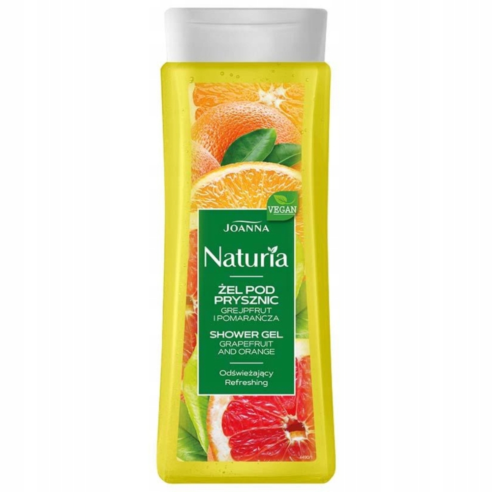 Joanna Naturia Odświeżający Żel Pod Prysznic Grejpfrut Pomarańcza 300ml