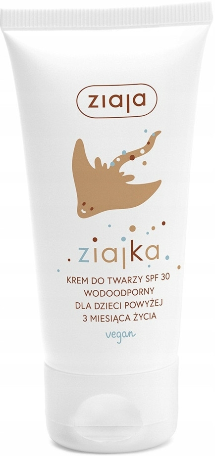 Ziaja Ziajka Krem z Filtrem SPF30 Dla Dzieci Wodoodporny