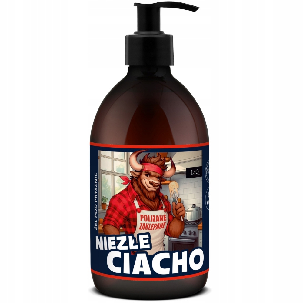LaQ Niezłe Ciacho Męski Żel Pod Prysznic Do Ciała Kolendra Lawenda 500ml