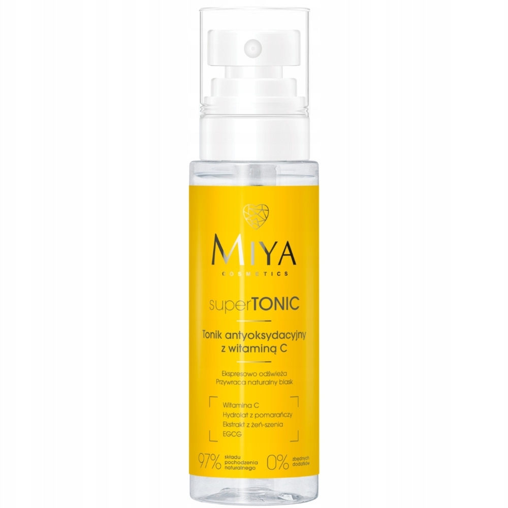 Miya superTONIC Antyoksydacyjny Tonik Do Twarzy z Witaminą C Mgiełka 100ml