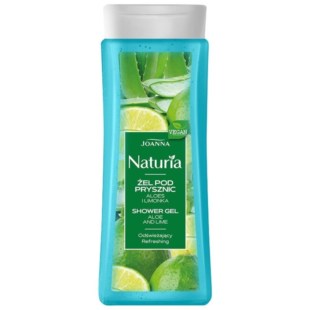 Joanna Naturia Odświeżający Owocowy Żel Pod Prysznic Aloes i Limonka 300ml