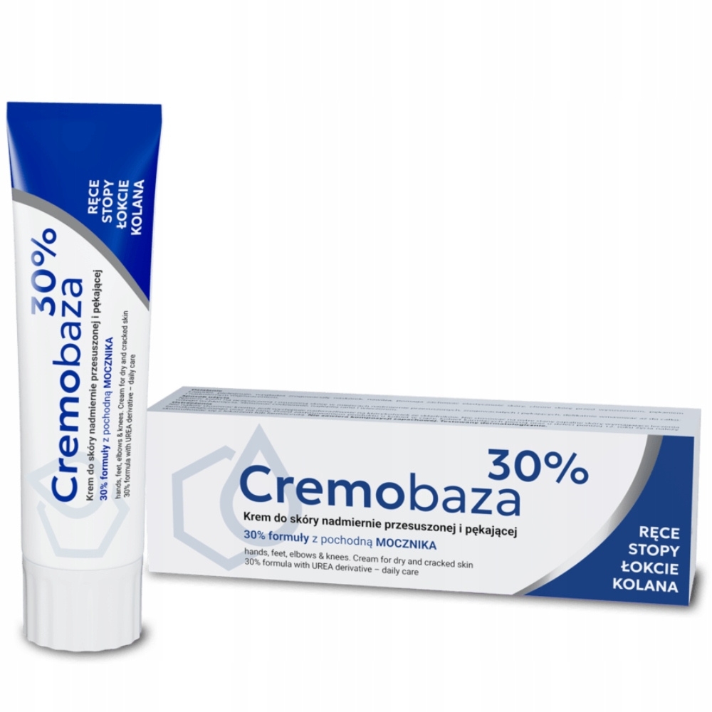 Cremobaza Krem Do Rąk Ciała Pochodna Mocznika 30% Skóra Sucha Pękająca 30g