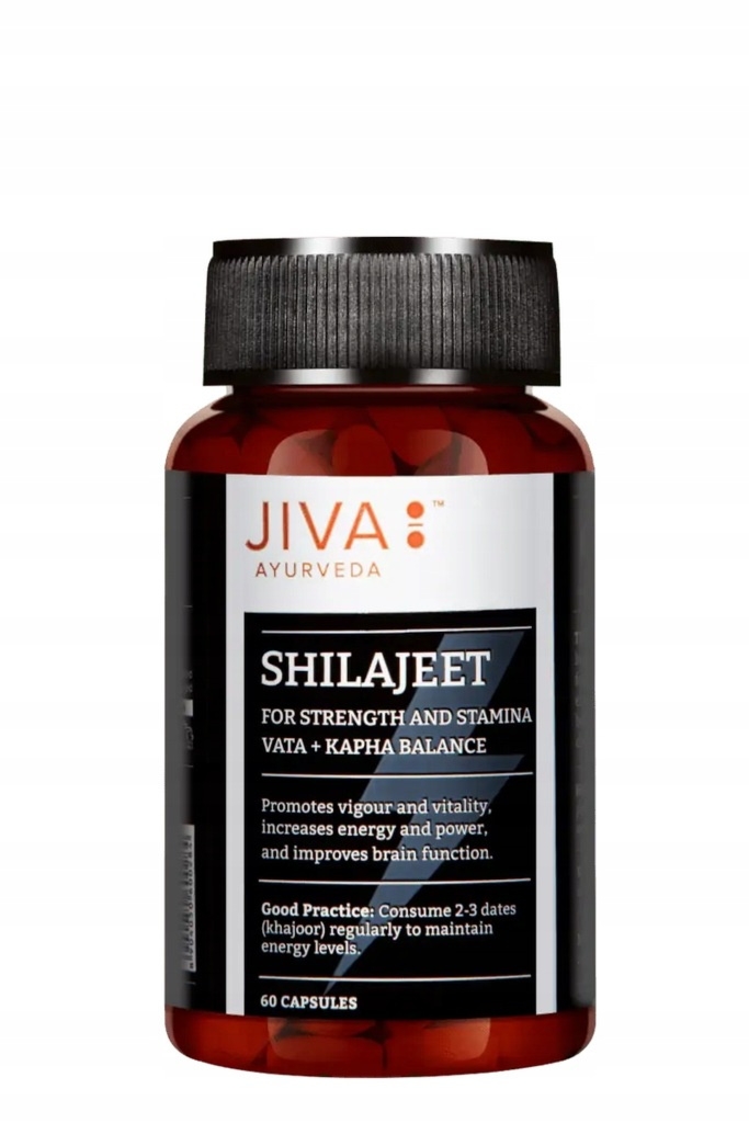 Jiva Shilajeet Mumio Suplement Diety 60 Kapsułek