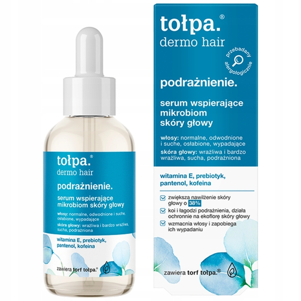 Tołpa Dermo Hair Podrażnienie Serum Do Skóry Głowy Wspierające Mikrobiom