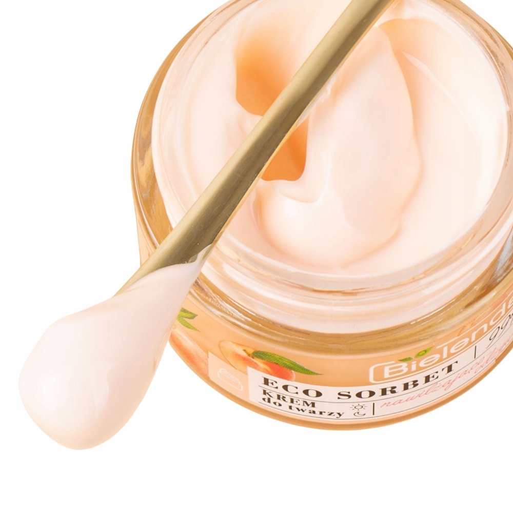 Bielenda Eco Sorbet Nawilżający Krem Do Twarzy z Sokiem z Brzoskwini 50ml