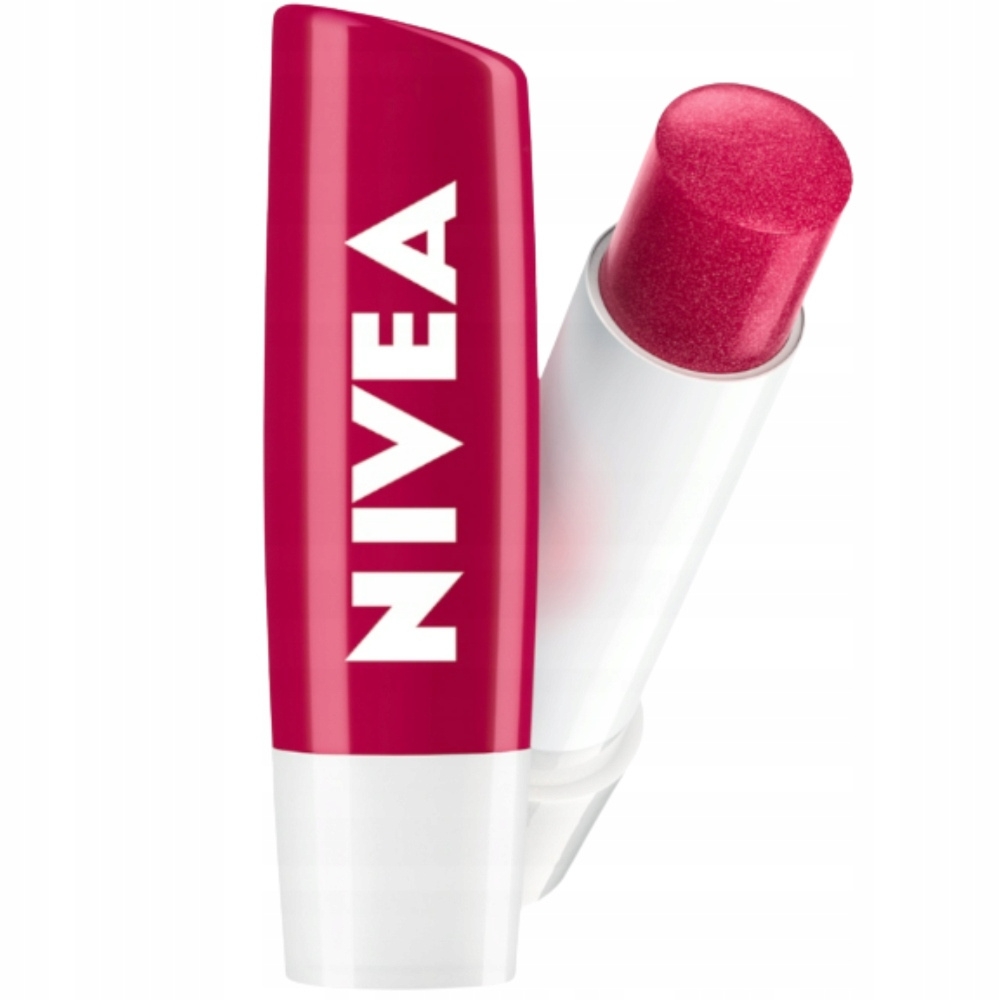 Nivea Nawilżająca Pomadka Do Ust Balsam Ochronny w Sztyfcie Cherry Shine