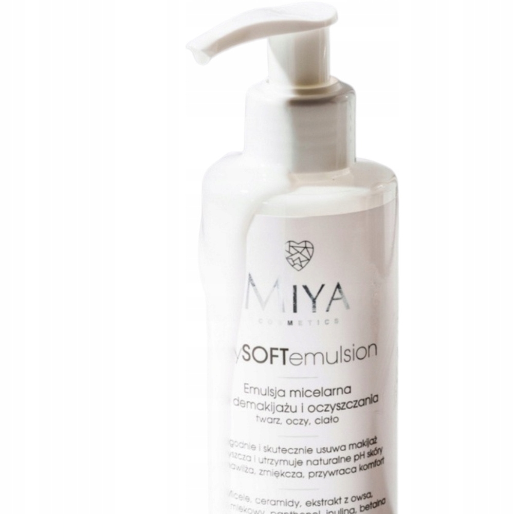 Miya mySOFTemulsion Nawilżająca Emulsja Micelarna Do Demakijażu Mycia 140ml