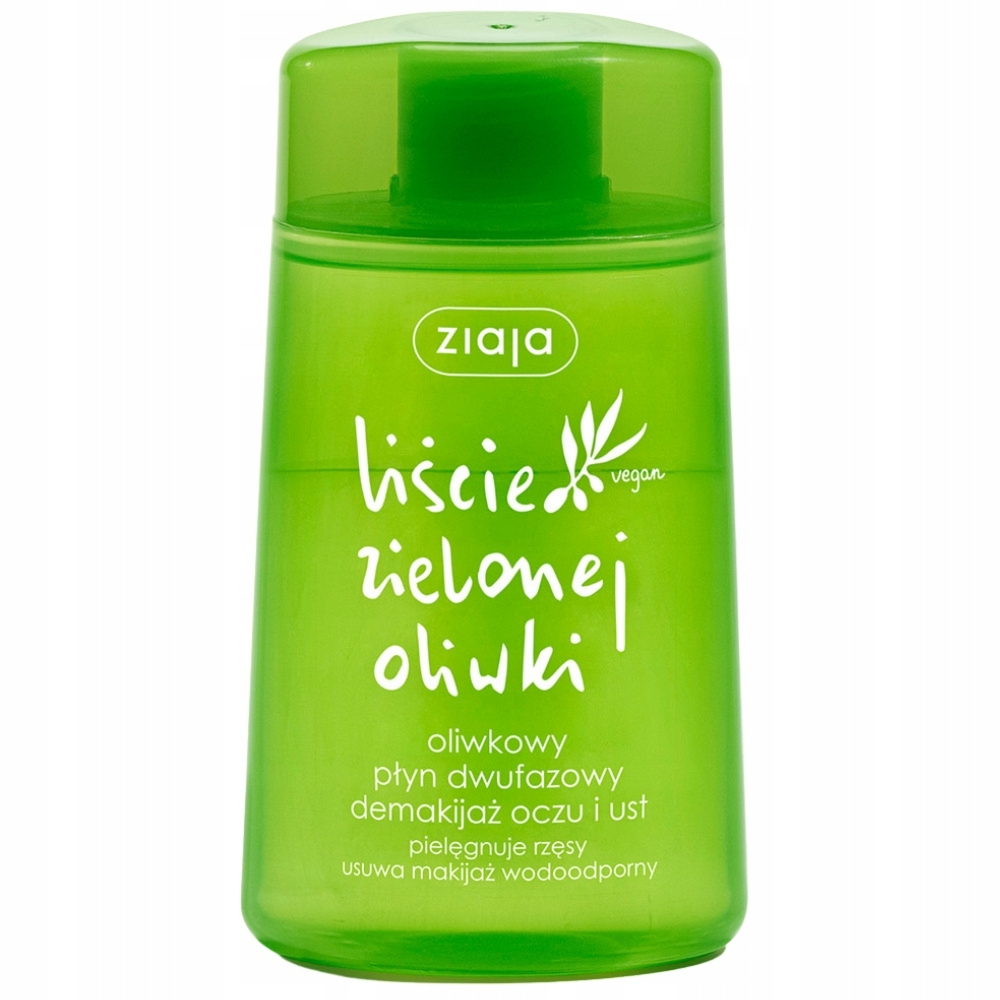 Ziaja Liście Zielonej Oliwki Dwufazowy Płyn Do Demakijażu Oczu i Ust 120ml