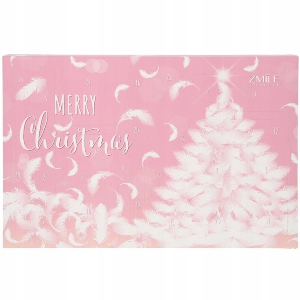 Zmile Traditional Pink Fluffy Kalendarz Adwentowy Zestaw 24 Kosmetyków