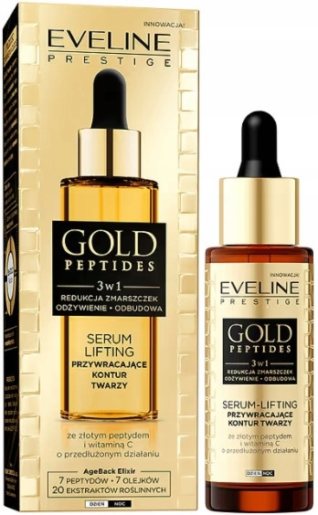 Eveline Gold Peptides Serum Lifting Twarzy 3w1