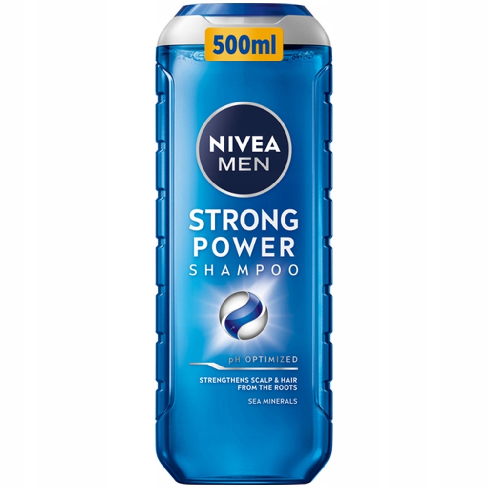 Nivea Men Strong Power Regenerujący Szampon Do Włosów Dla Mężczyzn 500 ml