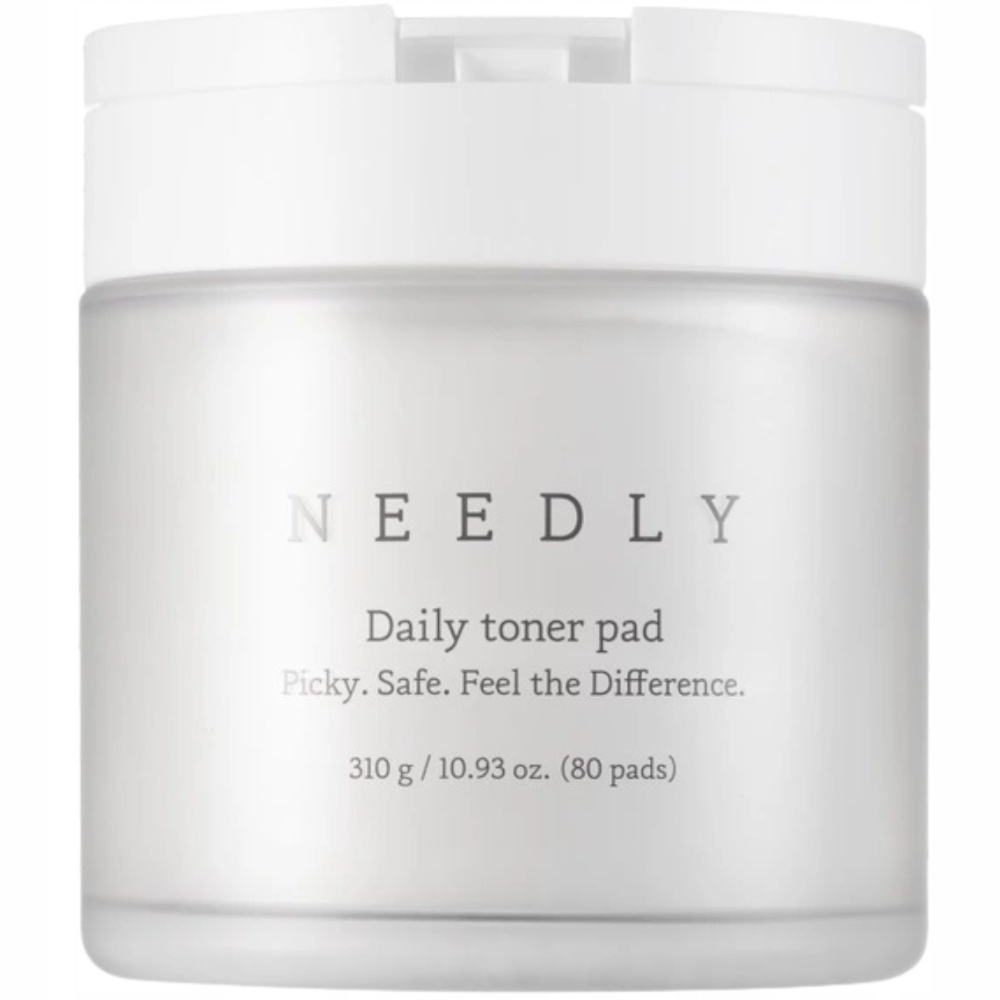 Needly Daily Toner Codzienne Płatki Kosmetyczne Do Twarzy Tonizujące 80 szt