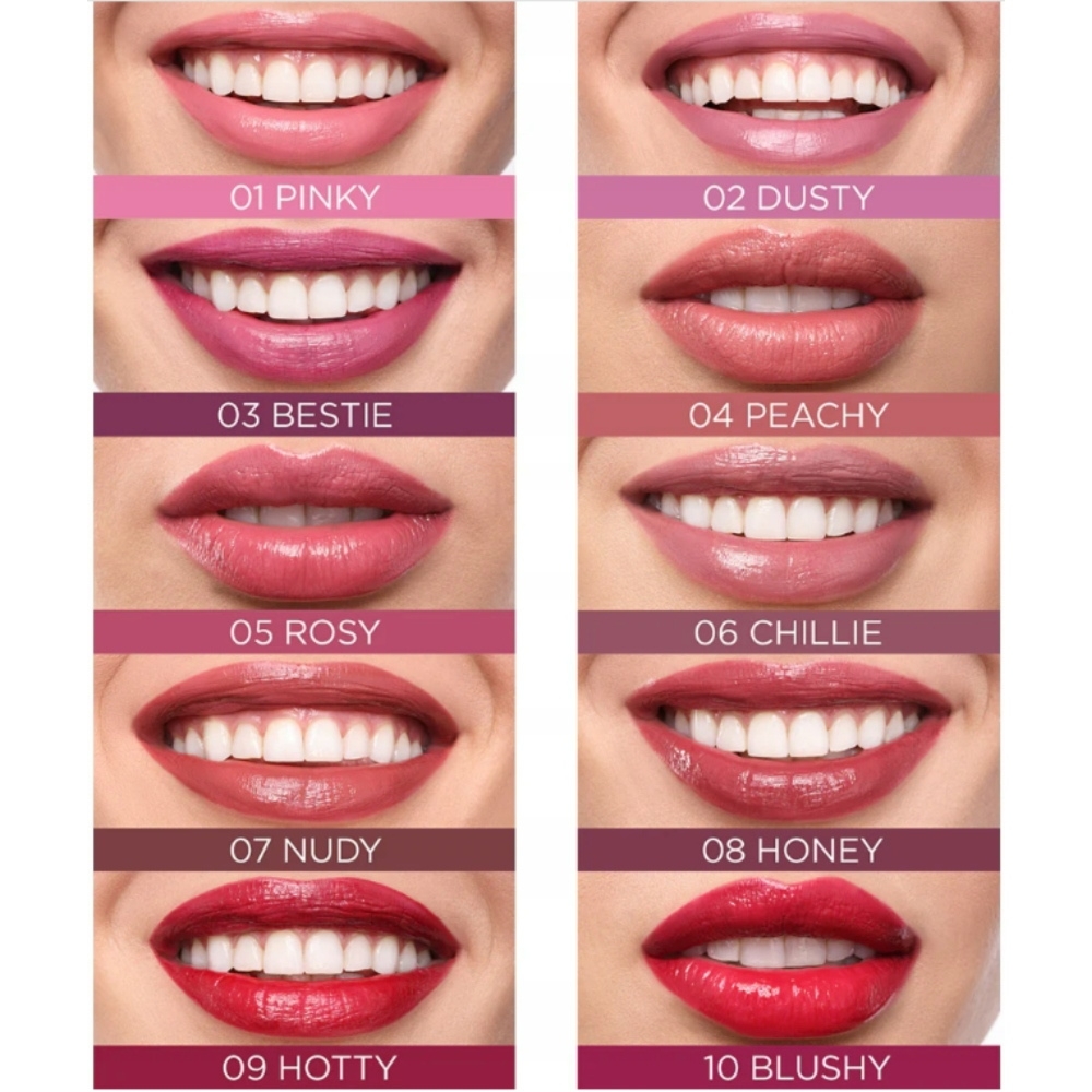 Eveline Vinylove Trwała Nawilżająca Pomadka Do Ust Winylowa 04 Peachy 4ml