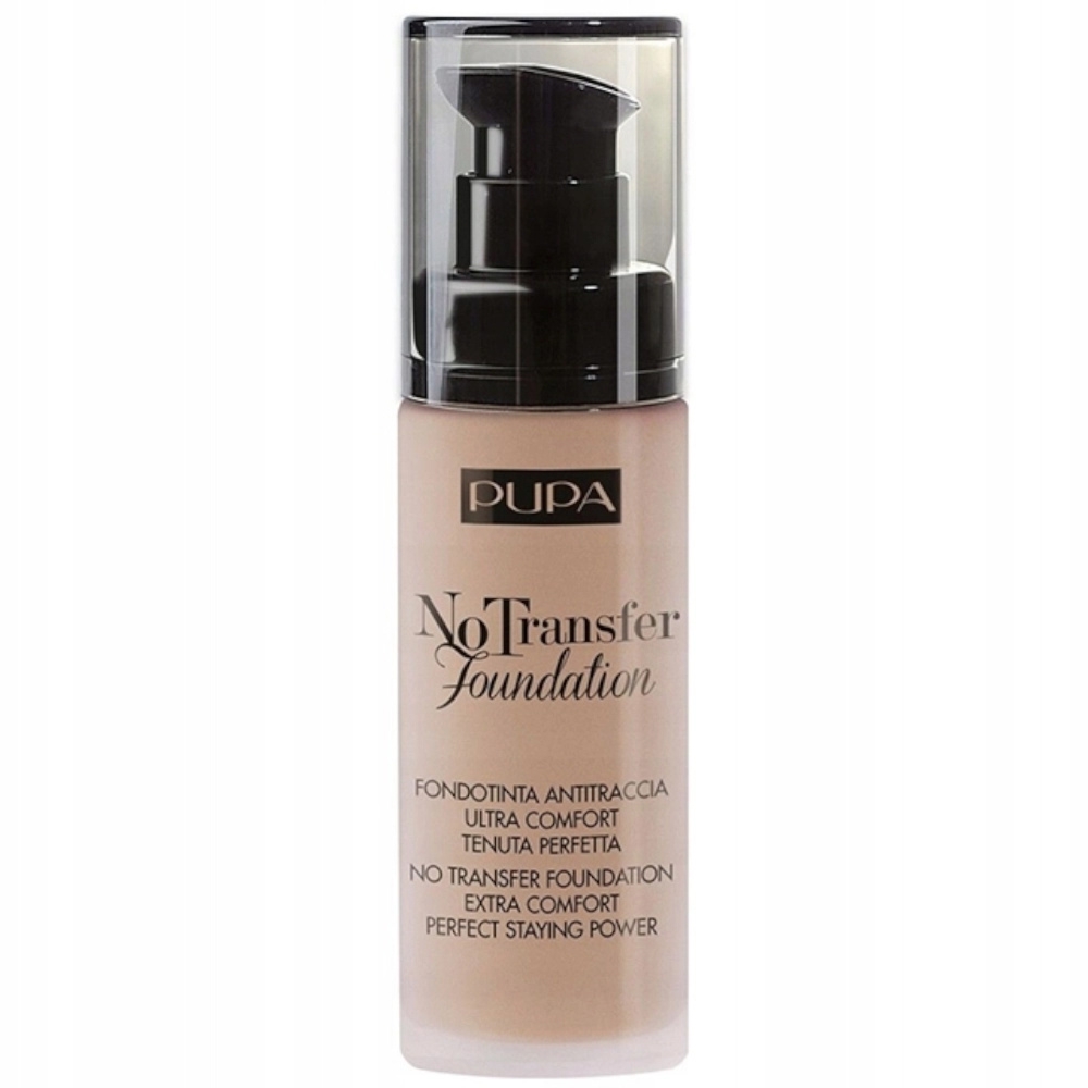 Pupa No Transfer Foundation Trwały Podkład Do Twarzy Kryjący 04 Deep Beige